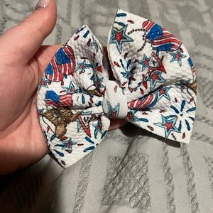 Veterans Day Bow/Headband NEW